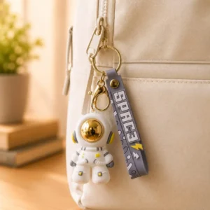 Cute Astronaut Keychain Bag